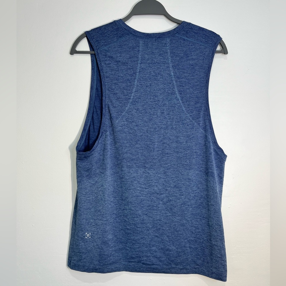 Lululemon Men’s Sleeveless Training Tank Top – Blue – Size M - Picture 6 of 10